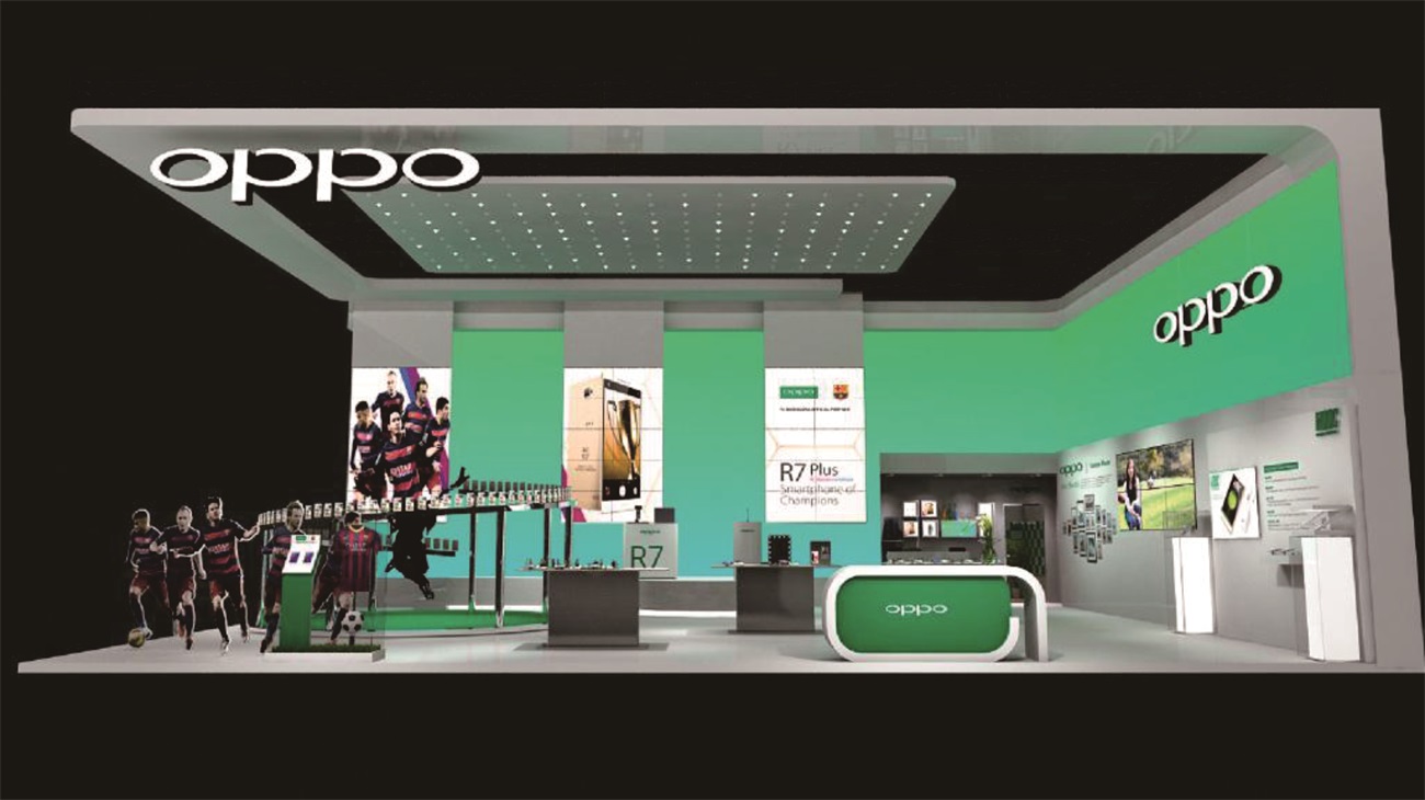 OPPO展覽設計