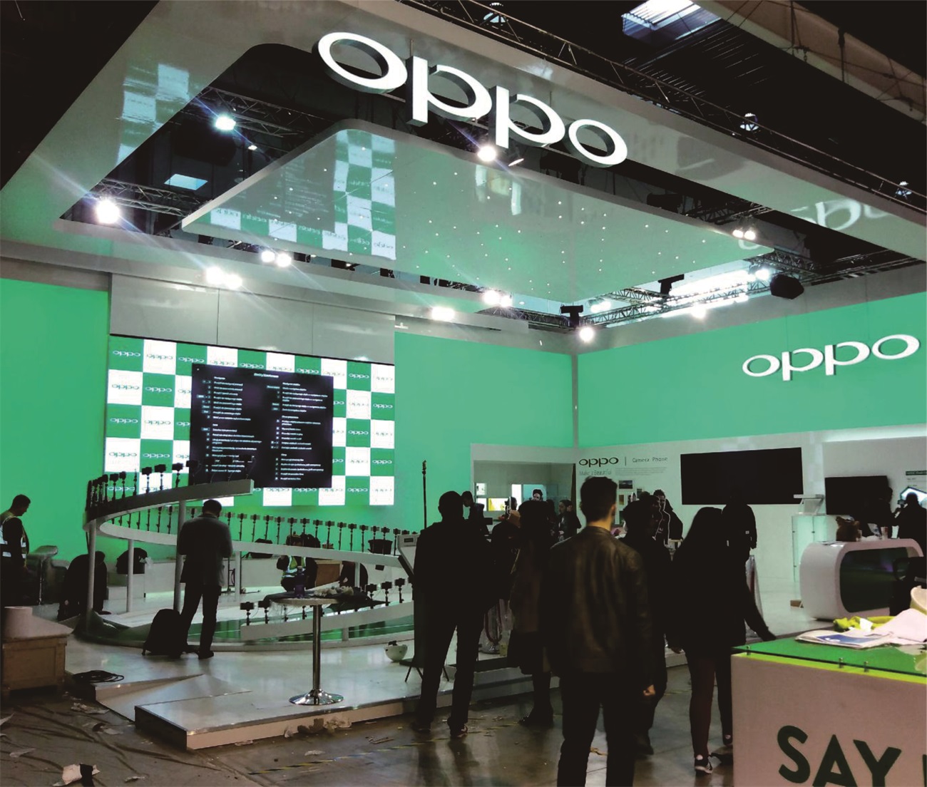 OPPO展覽設計